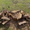 Splitting wood is a great homesteading workout